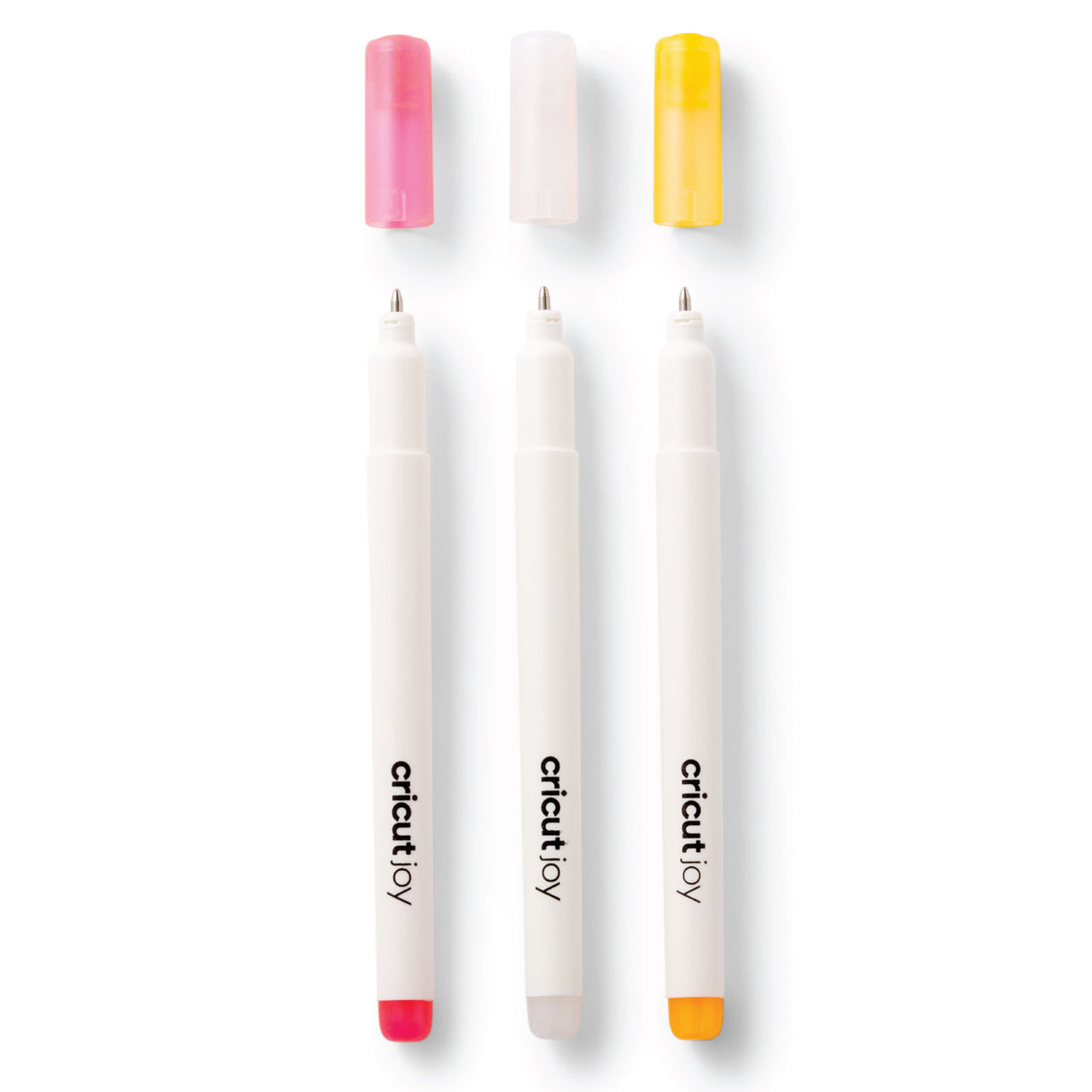 Cricut Joy Opaque Gel Pens 1.0 mm, Pink/White/Orange 3 ct - Damaged Package